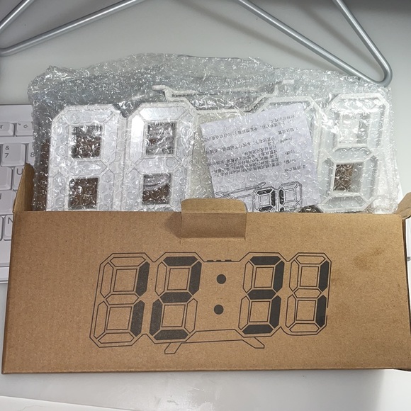 LED Digital Clock (New in Box) - Picture 6 of 6